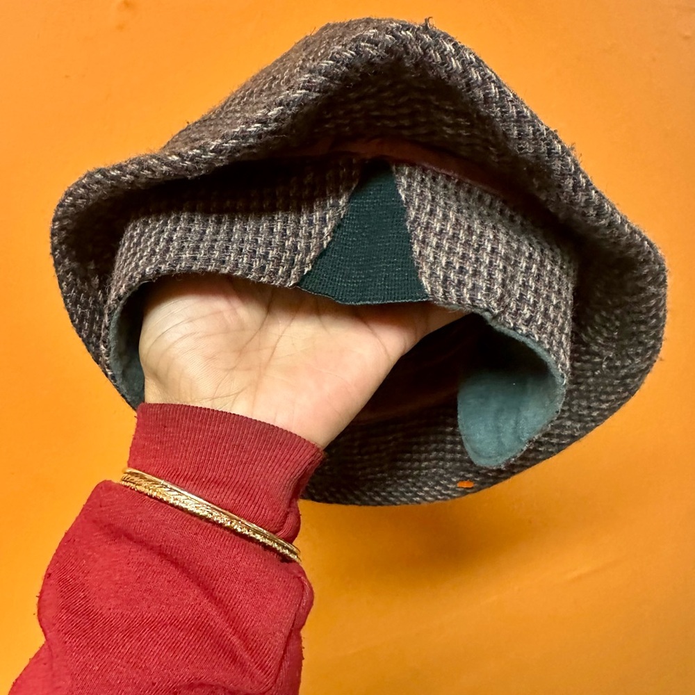 totes Charcoal Woven Men's Hat - Picture 5 of 9